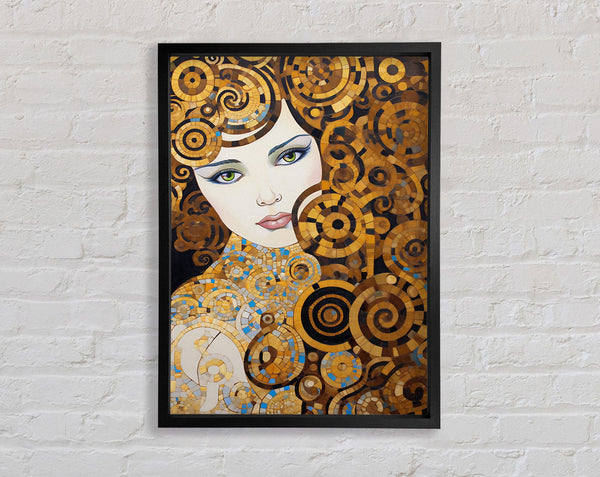 Klimt The Woman Framed Print
