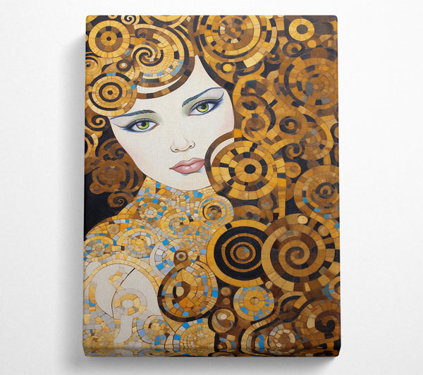  A Canvas Print of Klimt The Woman Canvas Wall Art