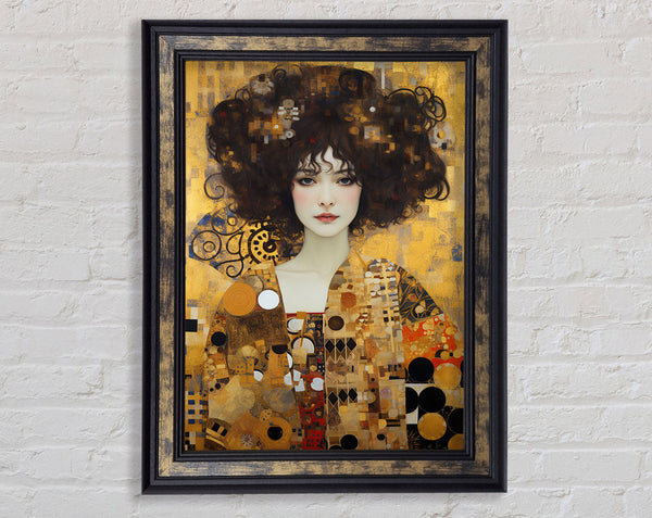 Klimtesque Framed Print