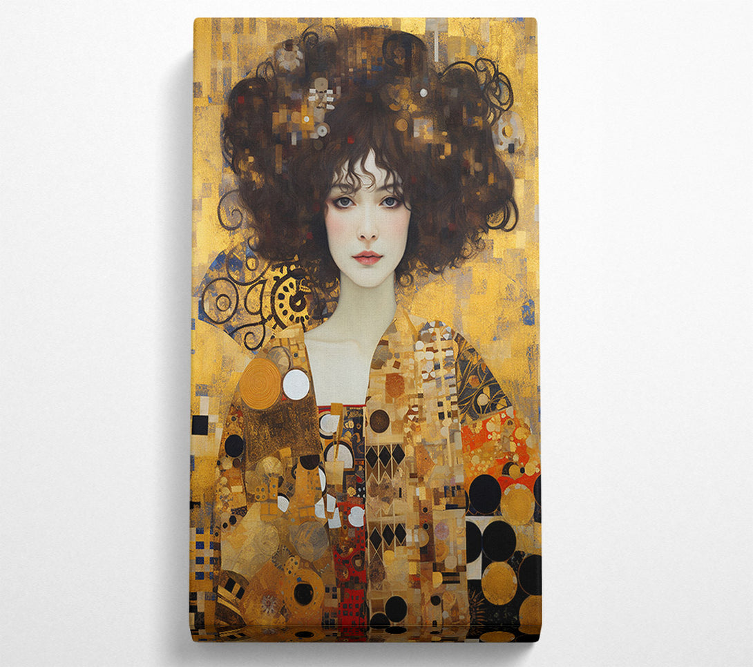  A Canvas Print of Klimtesque Canvas Print