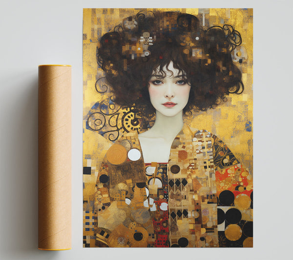 Klimtesque Print