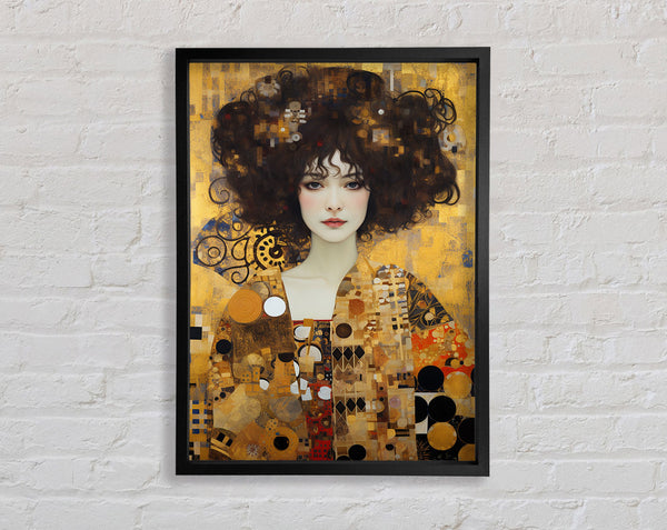 Klimtesque Framed Print