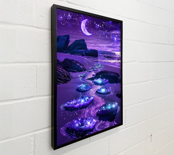 Purple Crystal Shore