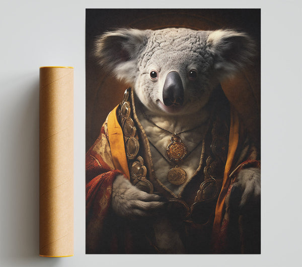 Koala Bear Renaissance Giclee Print
