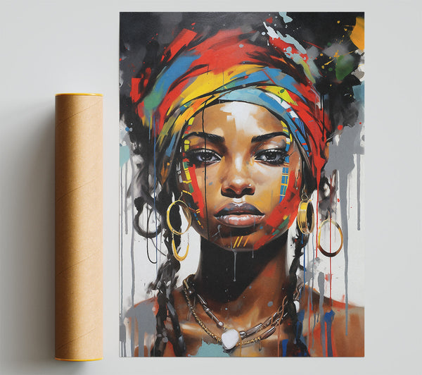 Lady Looking Giclee Print
