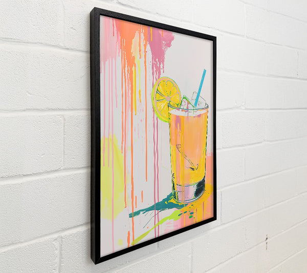 Yellow Dripping Lemonade