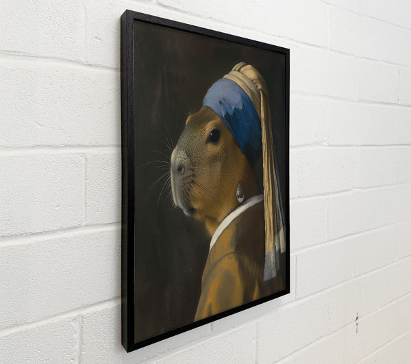 The Blue Capybara Girl