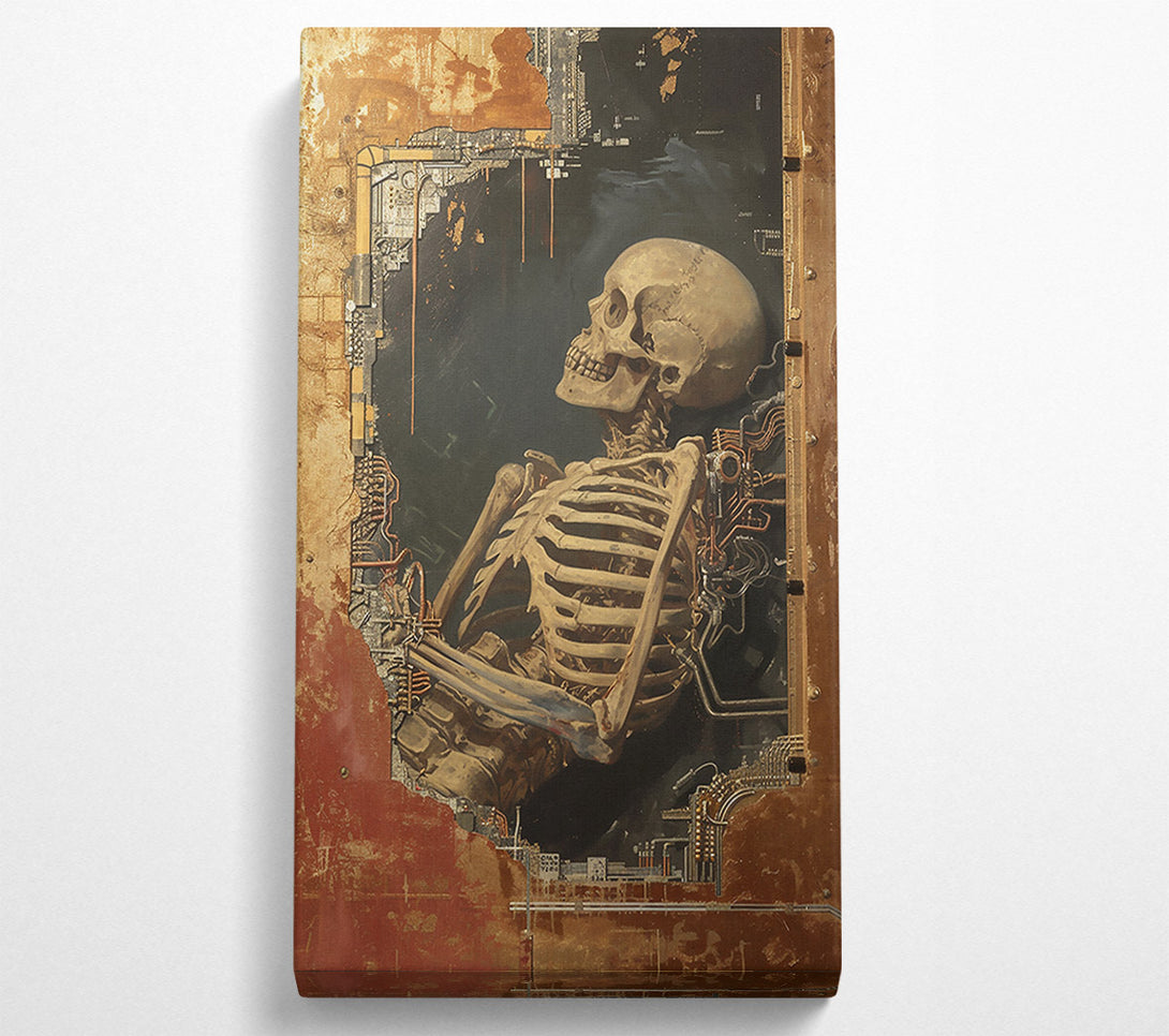  A Canvas Print of Rust And Bone Revival Canvas Print
