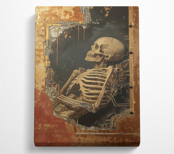  A Canvas Print of Rust And Bone Revival Canvas Print