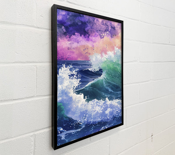 Azure Ocean Surge