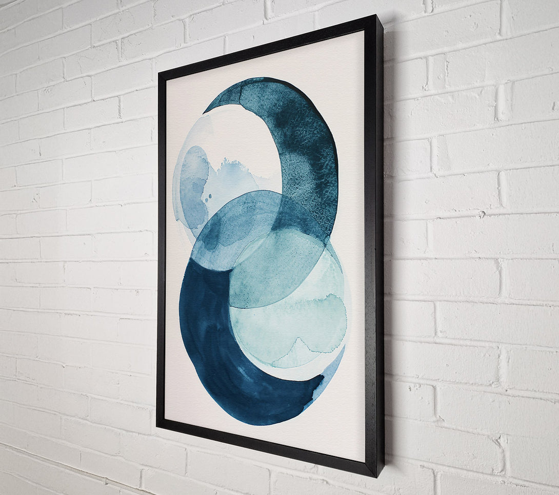  A Canvas Print of Indigo Crescent Dance Canvas Wall Art