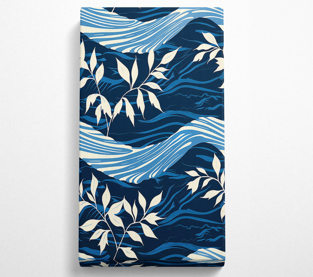  A Canvas Print of Midnight Blue Branches Canvas Wall Art