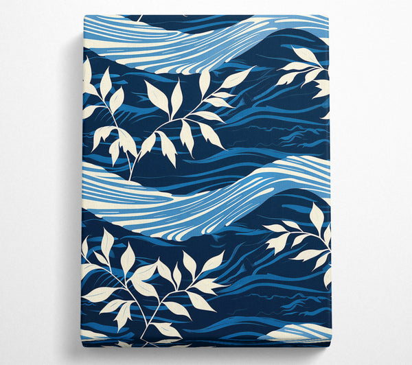  A Canvas Print of Midnight Blue Branches Canvas Wall Art
