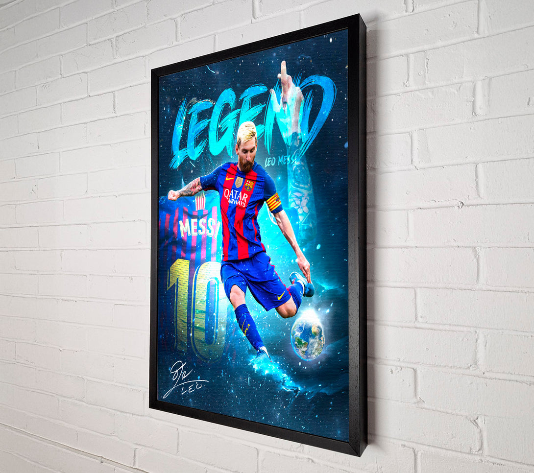  A Canvas Print of Legend Messi Canvas Art