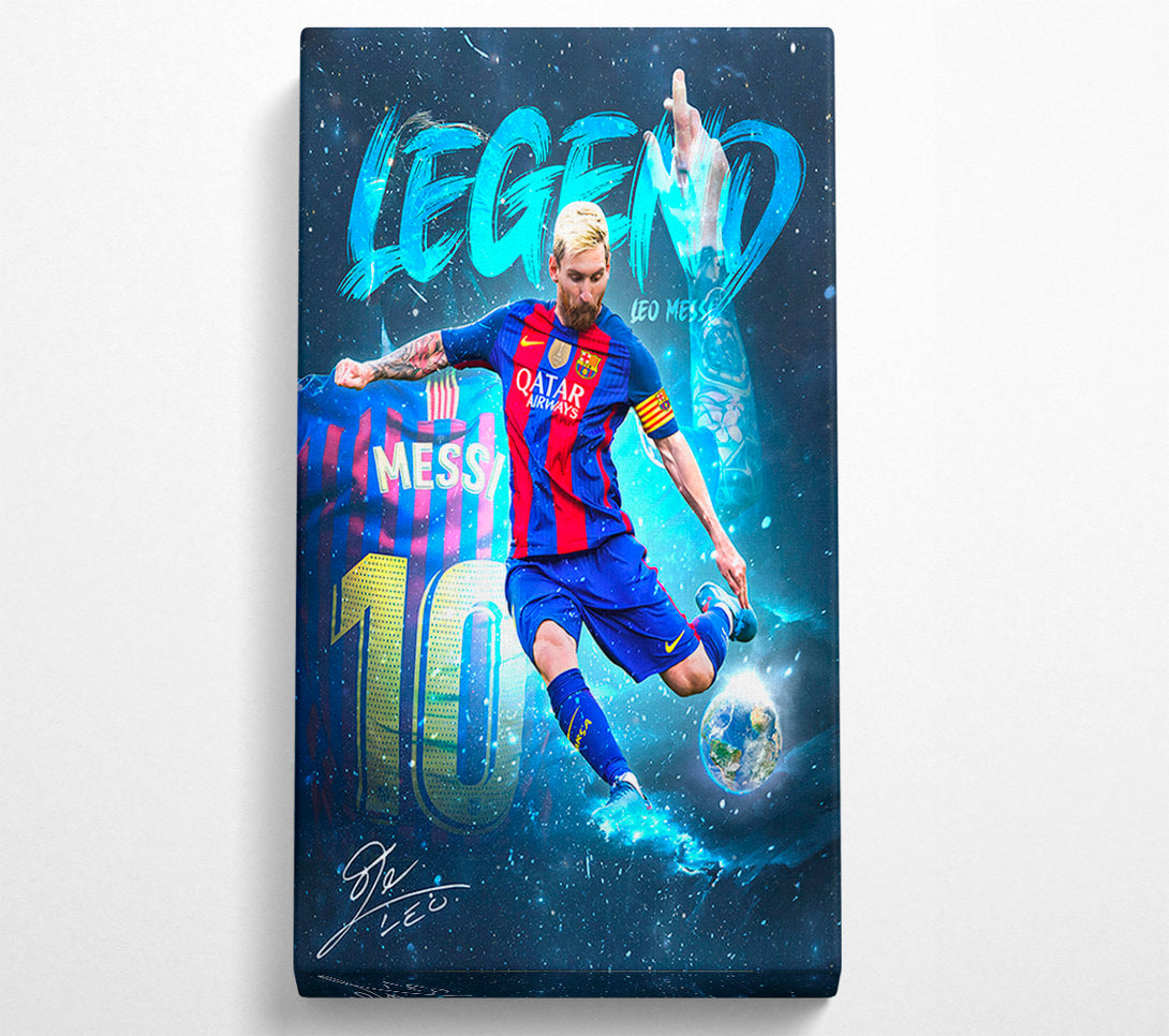  A Canvas Print of Legend Messi Canvas Art