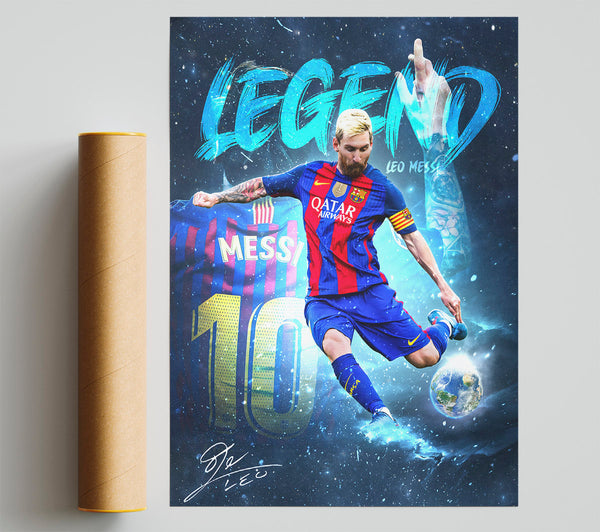 Legend Messi Print
