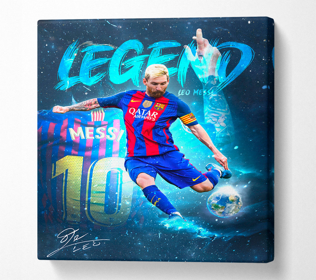 A Canvas Print of Legend Messi Canvas Art