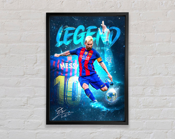 Legend Messi Framed Print
