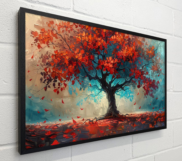 Crimson Autumn Tree