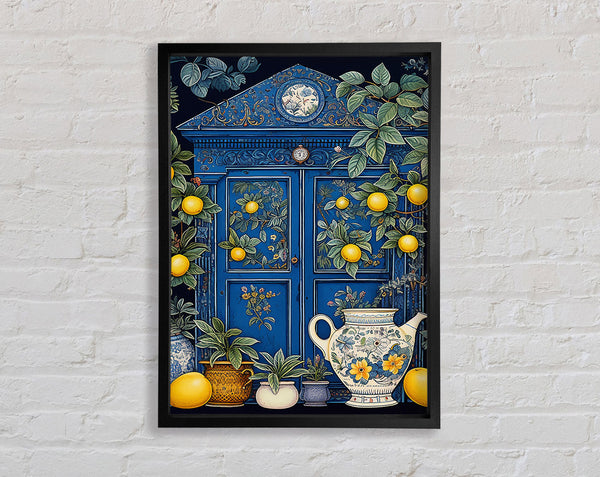 Lemon Tree Kitchen Framed Print