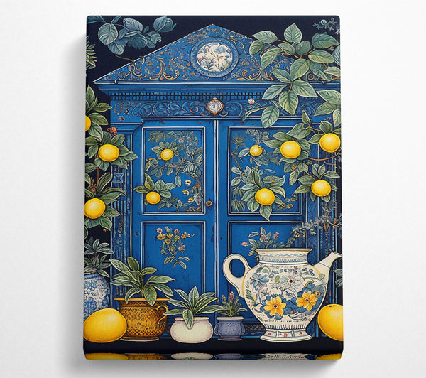  A Canvas Print of Lemon Tree Kitchen Canvas Wall Art
