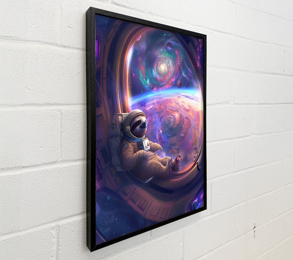 Purple Space Sloth