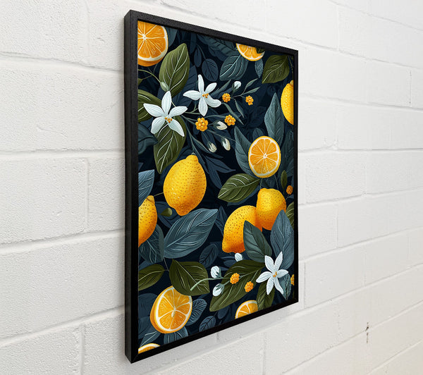 Lemons And Flowers