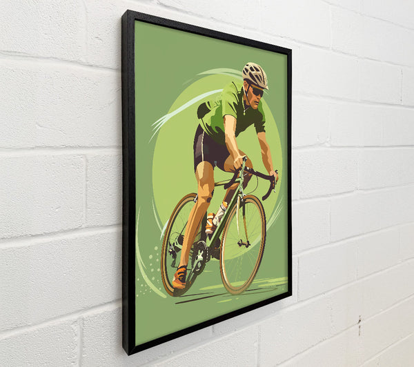 Green Pedal Pusher.
