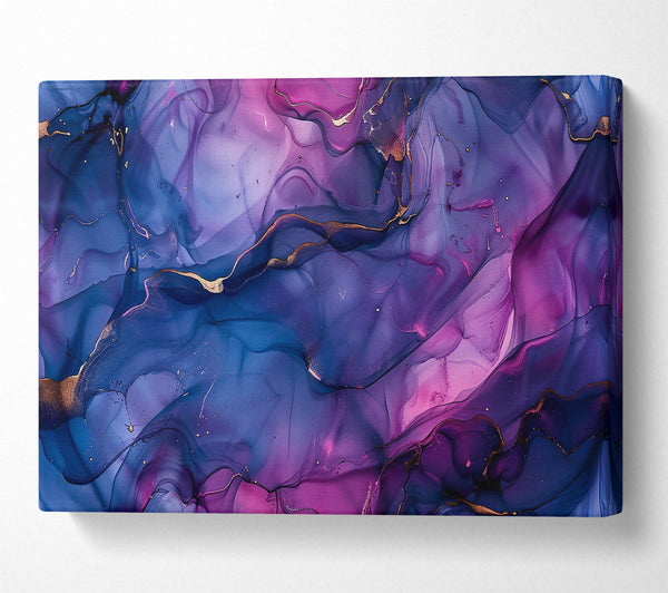  A Canvas Print of Indigo Ink Dreams Canvas Art