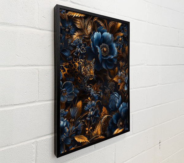 Leopard Gold Leaves