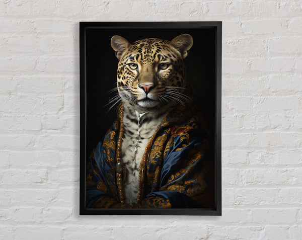 Leopard Renaissance Framed Print
