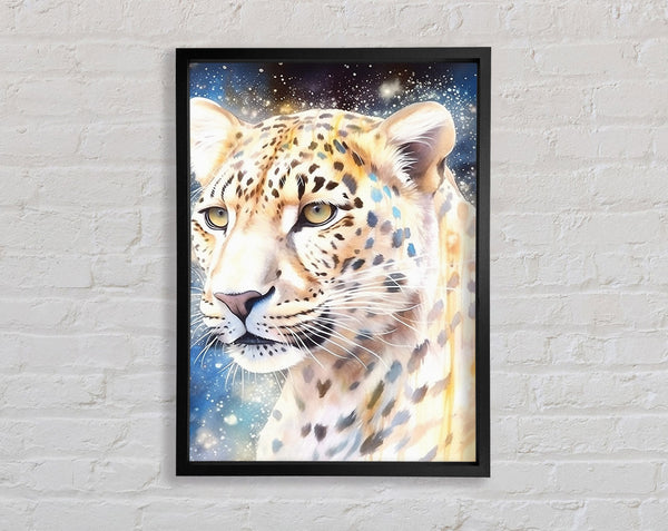 Leopard Spots Universe Framed Print
