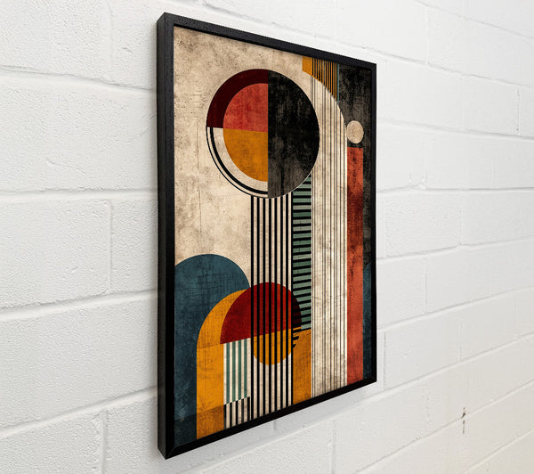 Orange Retro Abstract