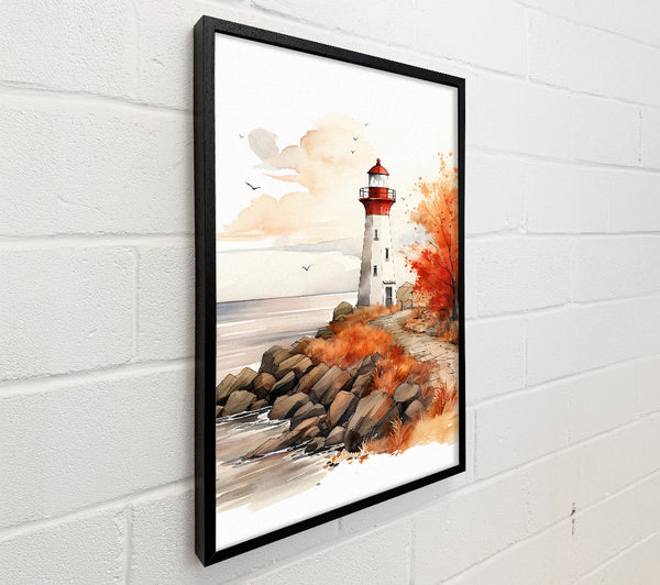 Lighthous Watercolour