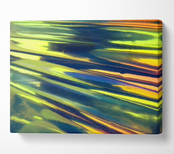 Yellow Shimmering Lines