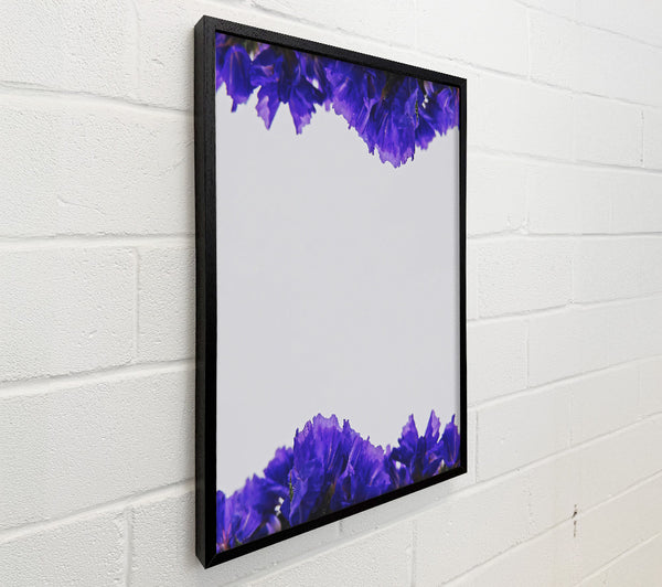 Purple Floral Frame