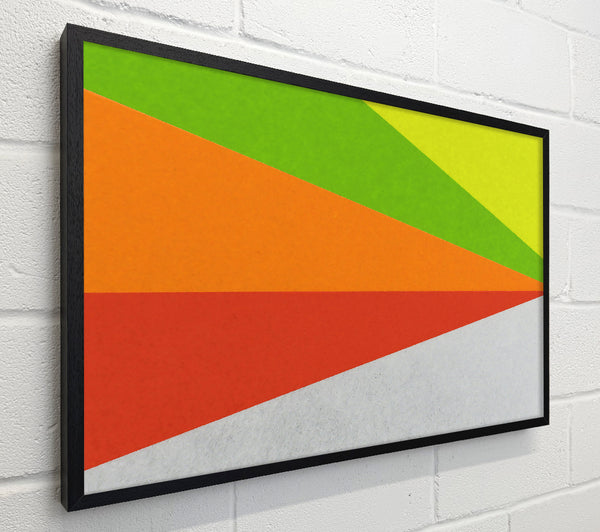 Orange Geometric Shapes