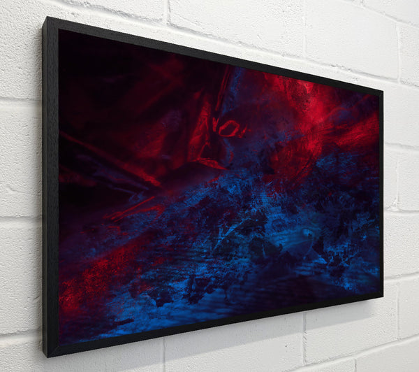 Crimson And Blue Dreamscapes