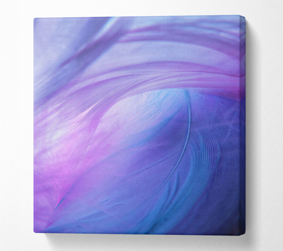  A Canvas Print of Lavender Feather Dreams Canvas Print