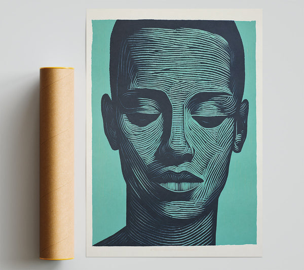 Lines Of A Man Poster