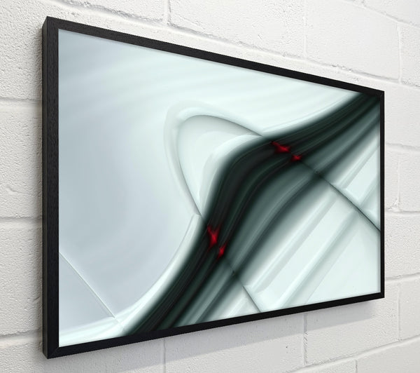 Silver Abstract Glance