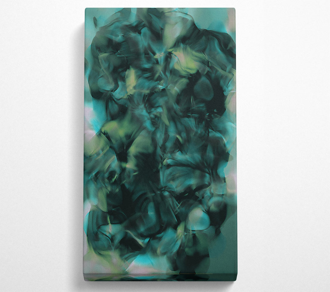  A Canvas Print of Emerald Smoke Dreams Canvas Wall Art