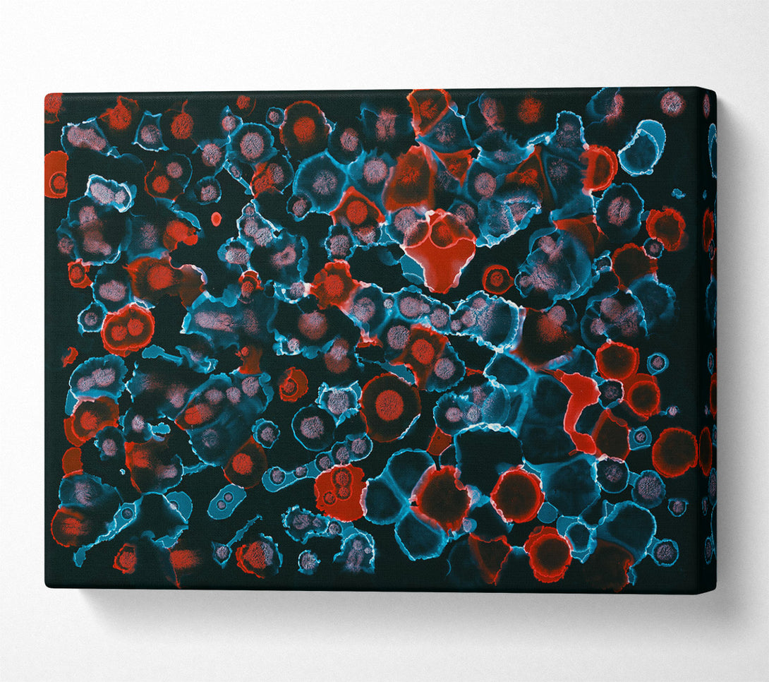  A Canvas Print of Crimson Cosmic Dance Canvas Art