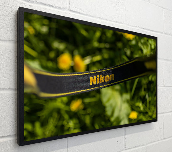 Yellow Nikon Strap
