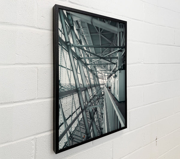 Steel Grey Structure