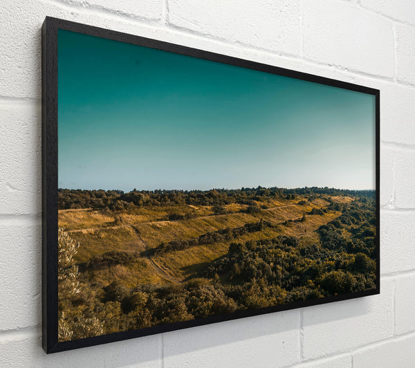 Teal Hillscape