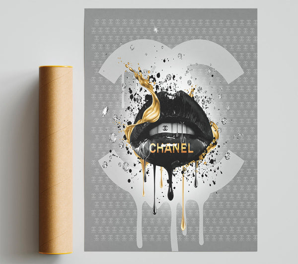 Lips Of Fashion Print