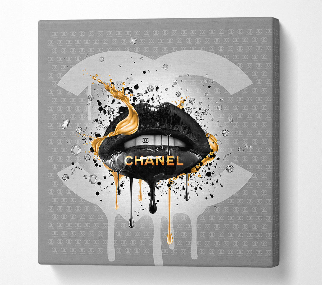  A Canvas Print of Lips Of Fashion Canvas Wall Art