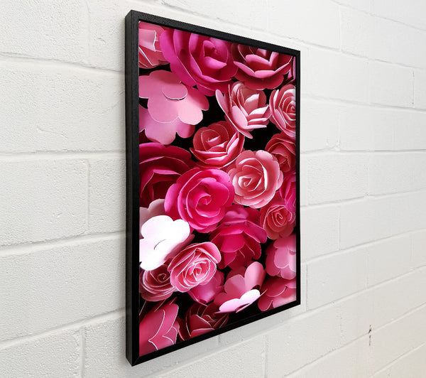 Pink Paper Roses