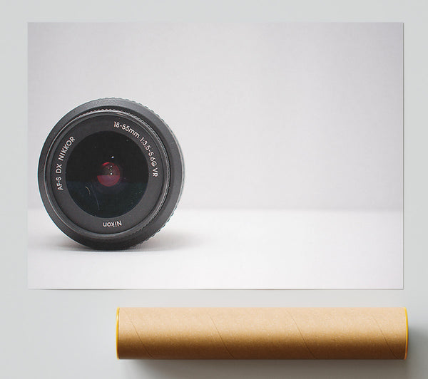 Black Lens Reflection Giclee Print